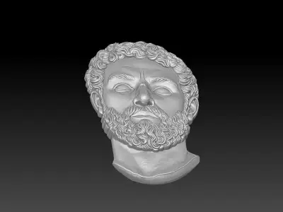 1 Antoninus Pius CNC Relief Model 3D print model
