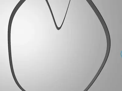 MakeIT Horse Feet Print Mold With Top Frame 3D model