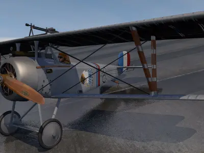 Nieuport 17 3D model