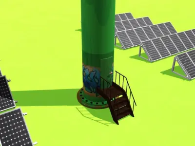 Green Energy 3D model