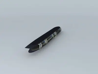 Lockheed L-1011 Tristar Airplane Interior Free 3D model