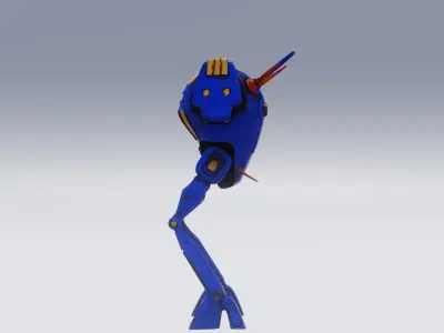 Robot mech Santinel 3D model