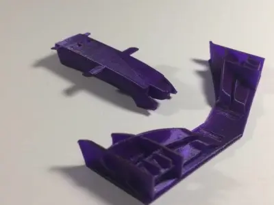 F1 2017 front wing Free 3D print model