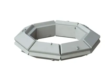 Sci Fi Object No 4119 Low Poly Low-poly 3D model