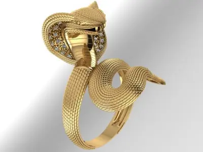 An 2461 Naja cravejada 3D print model