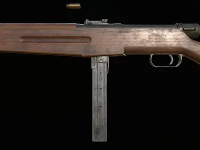 39M Danuvia  Low-poly 3D model