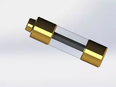 FUSE TIMED 500V 310AMP Free 3D model