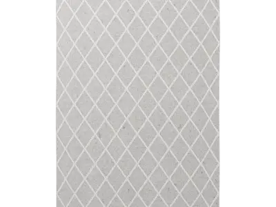  Diamond Designer Rug Model, Pale Grey 