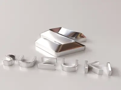 Suzuki Emblem 3D model