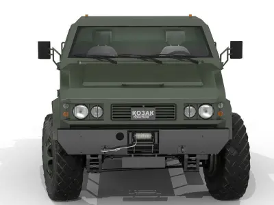 Cargo base vehicle 3D model