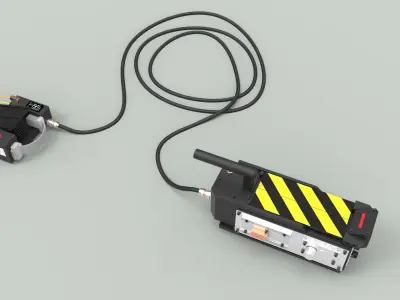 Ghost trap from the movie Ghostbusters 3D model