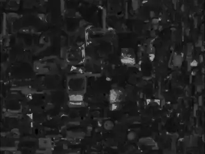 Armored Battle Polar Bear 3D Model - Heavy War Beast Low-poly 3D model