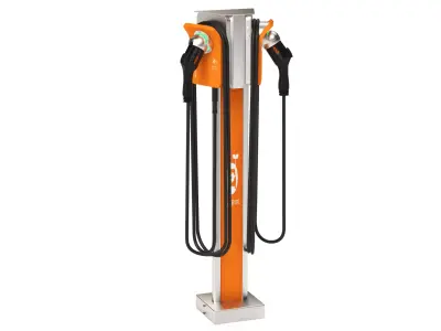 Electric Vehicle Chargepoint Part 02 3D model