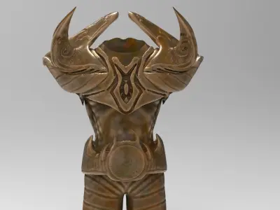 Alien Armour elf 3D model