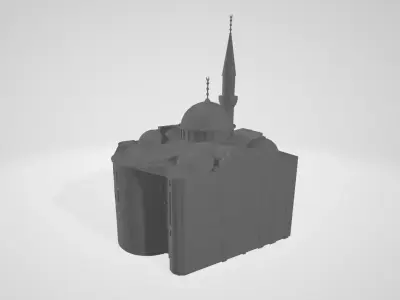 Gul Camii Low-poly 3D model