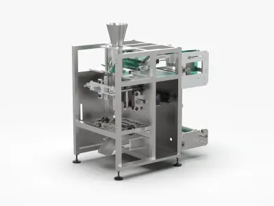 Automatic Granule Packing Machine 3D model