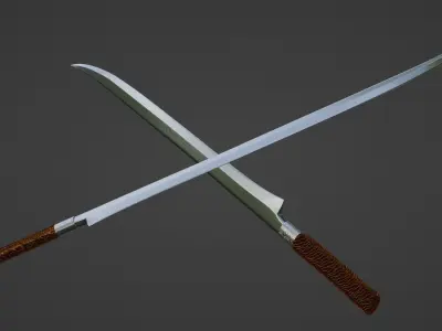 Sword - Flyssa Sword Low-poly 3D model