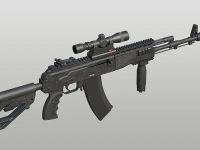 AK-12 ak - rifle 3D model