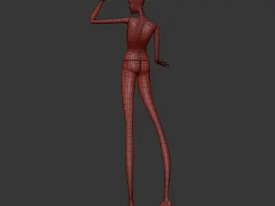Mannequin 606 coll60 3D model
