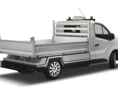 Nissan NV300 Tipper 2022 3D model