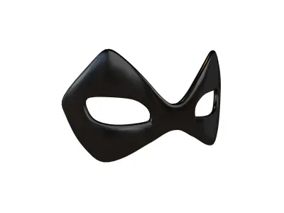 Eye Mask v1 003 Low-poly 3D model