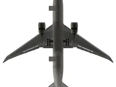 Boeing 777-200LR Ethiopian Airlines  3D model