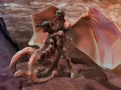 Imaraz - High and Low Poly Free low-poly 3D model