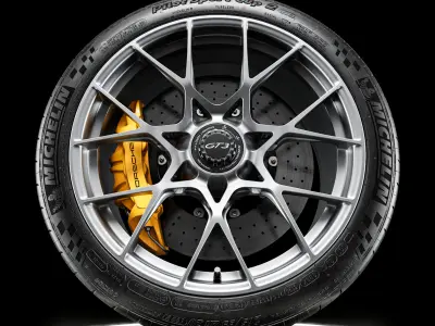 Michelin Pilot Sport Cup 2 265 35 ZR20 95Y REVAMP 3D model