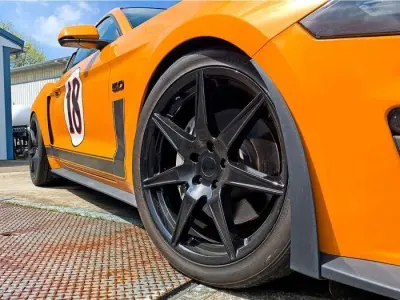 Voxx GT5 Wheel Gunmetal Mustang 3D model