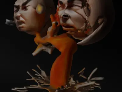 FANTASTIC EGGS Free 3D model