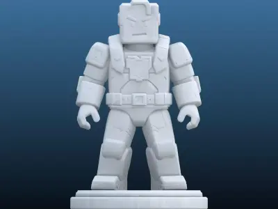 Block-Man Heavy Soldier PM-174 3D print model