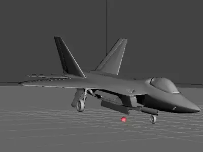 F 22 Raptor Free 3D print model