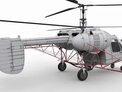 Kamov Ka-26 3D model