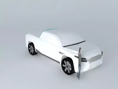 Car NEG E1 template Free 3D model