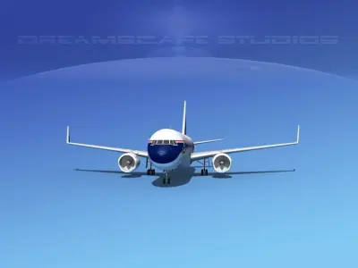 Boeing 767-300 Delta 1 3D model