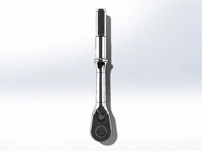 Torquimetro Catraca Ratchet Torque Meter 3D model