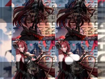 Hindenburg from Azur Lane Commercial Package 3D print model