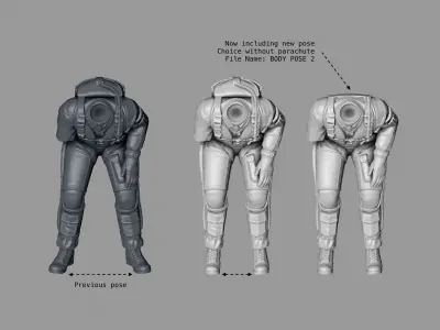 3D Jet Pilot 3D print model