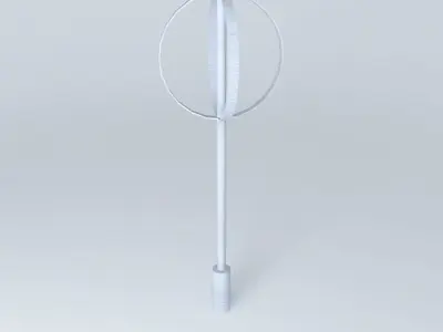 ARGONAUTIX marine details directional antenna Free 3D model