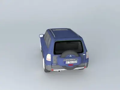 Mitsubishi Pajero 3.8 V6 Free 3D model