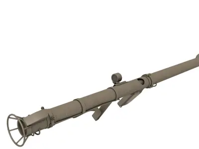  M9A1 Bazooka 3D model
