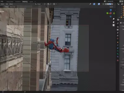 Spider-Man Animation Free 3D model