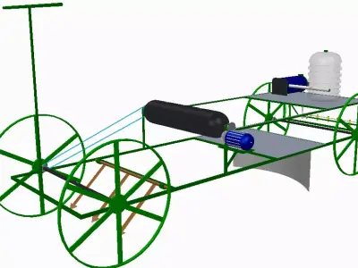 Farming Machine Free 3D model