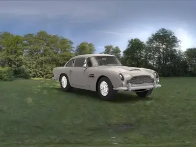 Aston Martin DB-5 Free 3D model