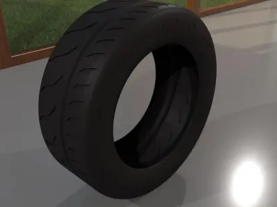 Toyo Proxes r888r Tyre 255 40 Z R17 3D model