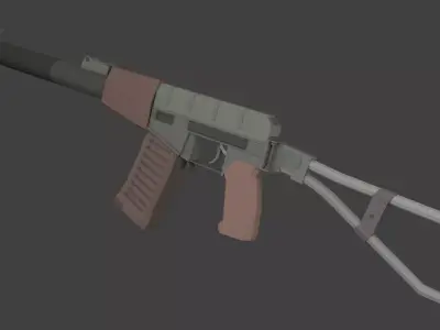 AS Val Low-poly 3D model