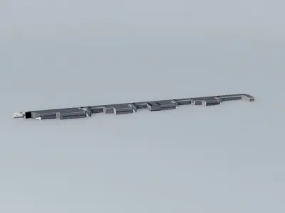 Terminals in LAX Free 3D model