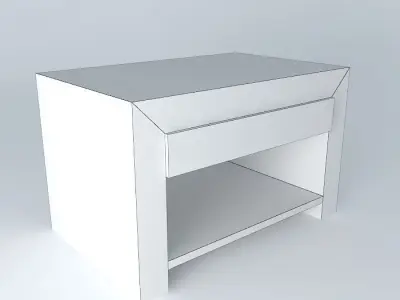 bedside table nightstand Free 3D model