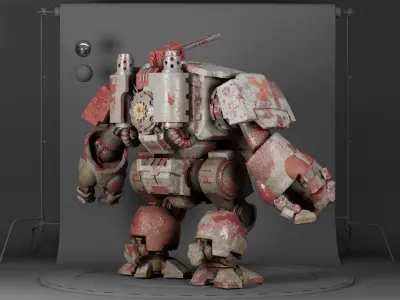 War Mecha 3D model