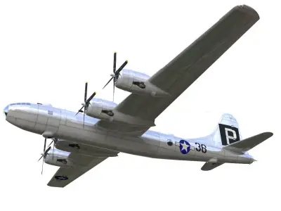 Boeing B-29 Superfortress 3D model